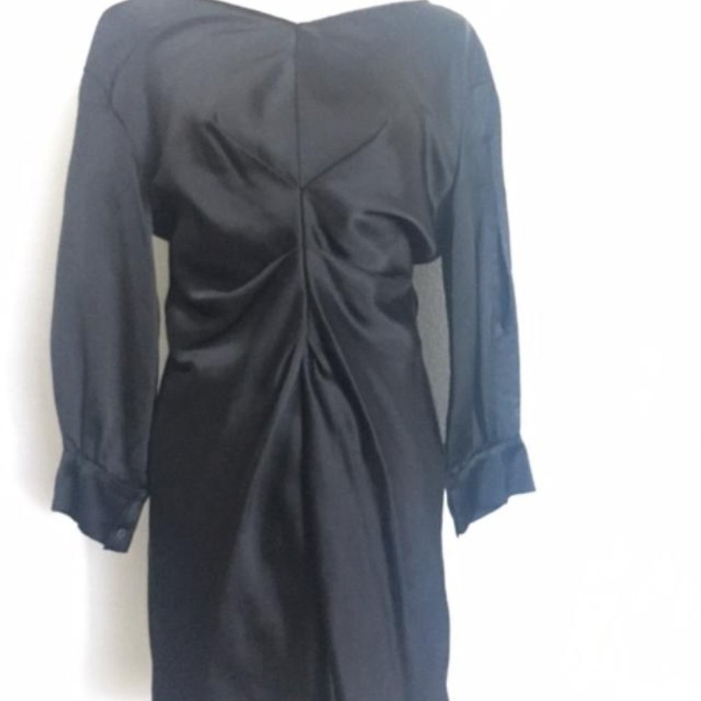Isabel Marant long-sleeve V-neck dress,size 40(8)